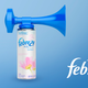 Illustration for article titled Febreze Releases New Air Horn For Covering Up Unpleasant Bathroom Soundsem/em